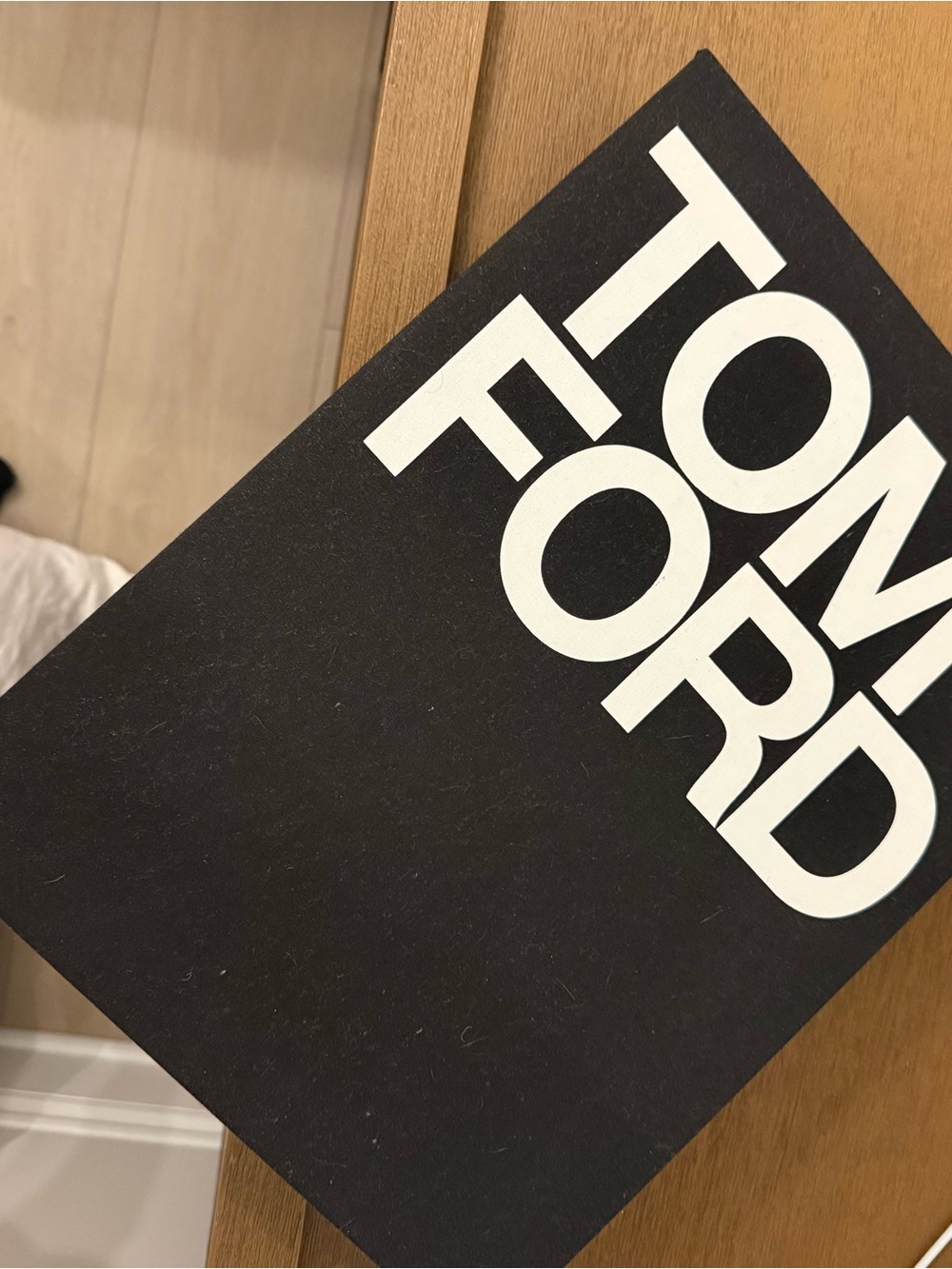 Tom Ford Black and White Branded Box